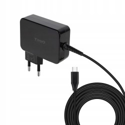USZKODZONY TooQ TQLC-USBCGAN90PD ładowarka USB-C GaN 90W PD 3.0 do laptopów