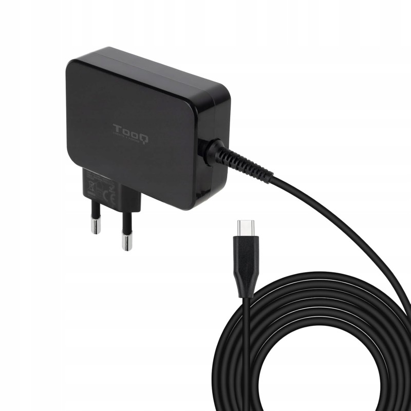 USZKODZONY TooQ TQLC-USBCGAN90PD ładowarka USB-C GaN 90W PD 3.0 do laptopów