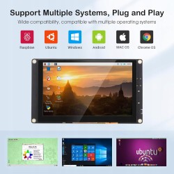 Outlet Dotykowy wyświetlacz Elecrow 5" 800x480 HD TFT do Raspberry Pi