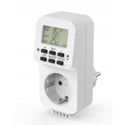 Outlet Gniazdo termostatu cyfrowego Conecto wewnętrzny czujnik