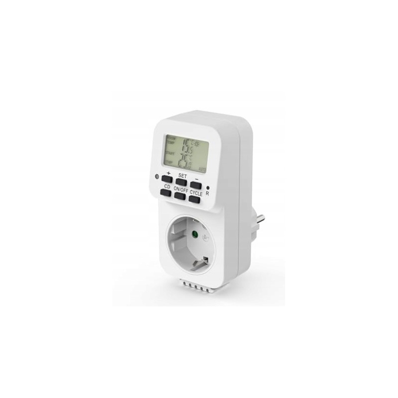 Outlet Gniazdo termostatu cyfrowego Conecto wewnętrzny czujnik
