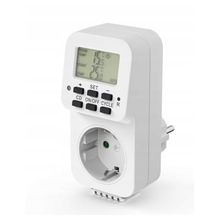 Outlet Gniazdo termostatu cyfrowego Conecto wewnętrzny czujnik