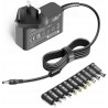 Outlet Uniwersalny zasilacz sieciowy HKY 20.1V 0.78A 20W + zestaw końcówek