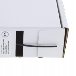 Outlet Rurka termokurczliwa czarna 3:1, 1,5-0,5mm, 10m z dozownikiem