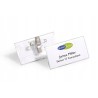 Outlet Durable 812119 Identyfikator z kombi-klipem 40x75mm 25szt