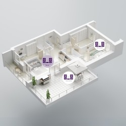 Outlet Bezprzewodowy transmiter Marmitek Speaker Anywhere 650 czarny