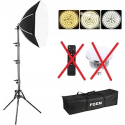 Outlet FGen Softbox Oktagonalny Lampa Fotograficzna 70cm 2700-6400K OPIS