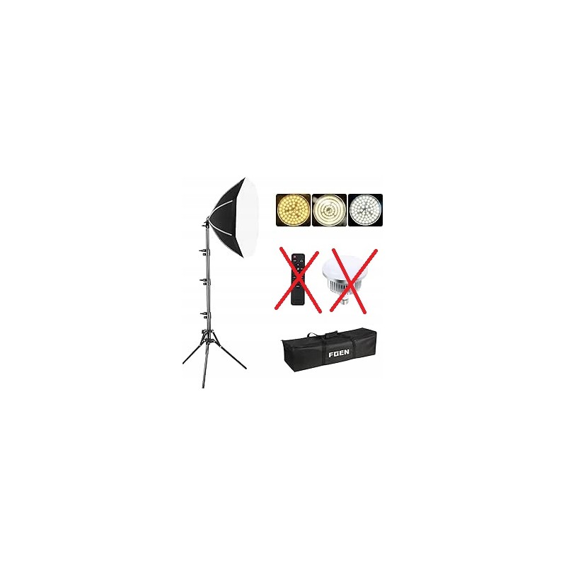 Outlet FGen Softbox Oktagonalny Lampa Fotograficzna 70cm 2700-6400K OPIS