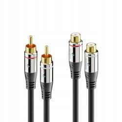 Outlet Kabel Sonero SAC710020 2x RCA - 2x RCA 0,2 m