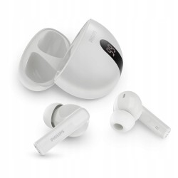 Outlet Bezprzewodowe słuchawki Bluetooth Philips TAT2520WT, wodoodporne,