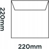 Outlet Blake Everyday 220x220 mm 125 gsm Kwadratowe Odrywane Białe