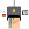 Outlet AISENS ASCR-SN02SD-BK czytnik kart SD MMC USB 2.0 480Mb s kompaktowy