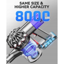 Outlet Akumulator 8000 mAh do odkurzacza Dyson V7/SV11 czarny
