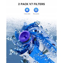 Outlet Akumulator 8000 mAh do odkurzacza Dyson V7/SV11 czarny