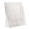 Outlet Stojak na broszury Taymar A4 2 poziomy przezroczysty 2C230X