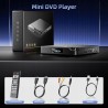 Outlet Desobry Odtwarzacz do telewizora DVD 1080p z wejściem HDMI/AV/USB C
