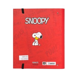 Outlet Segregator A4 czerwony + akcesoria, Snoopy czerwone
