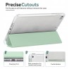 Outlet Etui 4UBonLife na iPada Mini 7,9" z uchwytem na ołówek miętowe