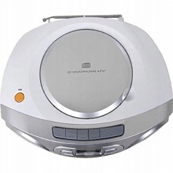 USZKODZONY Radioodtwarzacz Philips AZ 127 srebrny