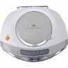 USZKODZONY Radioodtwarzacz Philips AZ 127 srebrny
