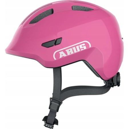 KASK DZIECIĘCY ABUS SMILEY 3.0 RÓŻOWY M 50-55