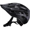 Kask rowerowy Dunlop regulowany r. M 55-58cm LED czarny mat