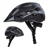 Kask rowerowy Dunlop Kask rowerowy regulowany LED DUNLOP r. M
