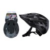Kask rowerowy Dunlop Kask rowerowy regulowany LED DUNLOP r. M