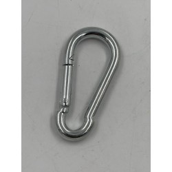 Outlet KARABIŃCZYK DO LIN 80MM UCHWYT ŁĄCZNIK BRELOK DIN5299C grubość 8 mm