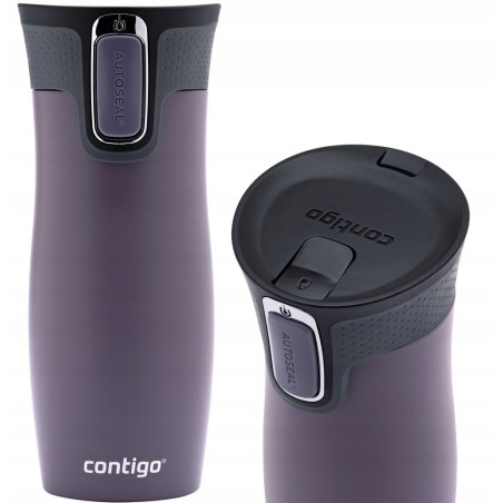 Kubek termiczny Contigo West Loop 2.0 dark plum 470 ml bez BPA OPIS