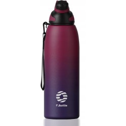 BUTELKA NA WODĘ ZE STALI NIERDZEWNEJ 1500ML FJBOTTLE SPORTOWA FIOLETOWA