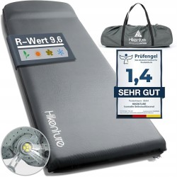 HIKENTURE Samopompująca się karimata 8 cm grubości materac z pianki OPIS