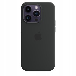 Outlet Plecki etui do Apple iPhone 14 Pro czarny silikonowe MagSafe OPIS