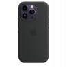 Outlet Plecki etui do Apple iPhone 14 Pro czarny silikonowe MagSafe OPIS