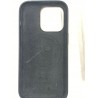 Outlet Plecki etui do Apple iPhone 14 Pro czarny silikonowe MagSafe OPIS