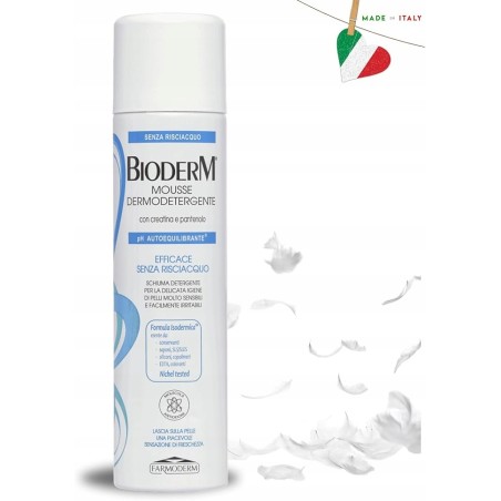 BioDerm Dermo-Cleansing Mousse do skóry delikatnej dezynfekujący żel