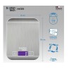 Outlet Waga kuchenna Boston Tech HK 105 srebrny max 5 kg wyświetlacz LCD