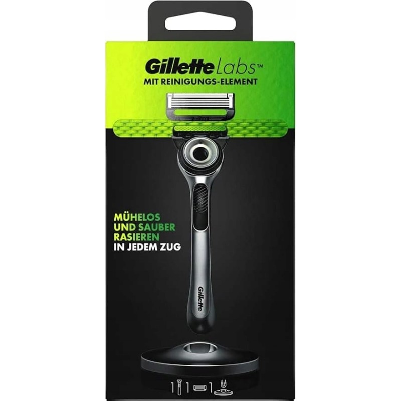 Gillette Labs maszynka do golenia na mokro dla mężczyzn +stacja magnetyczna