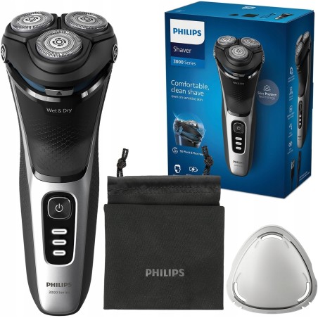 Outlet Golarka głowicowa Philips S3241 max 60 min pracy ostrza PowerCut