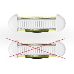 Outlet Ostrze intymne Philips OneBlade SkinProtect wodoodporność IPX7 1szt
