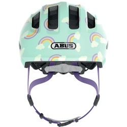 Kask rowerowy dziecięcy ABUS SMILEY 3.0 S 45-50 LED Blue rainbow