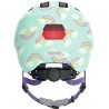 Kask rowerowy dziecięcy ABUS SMILEY 3.0 S 45-50 LED Blue rainbow