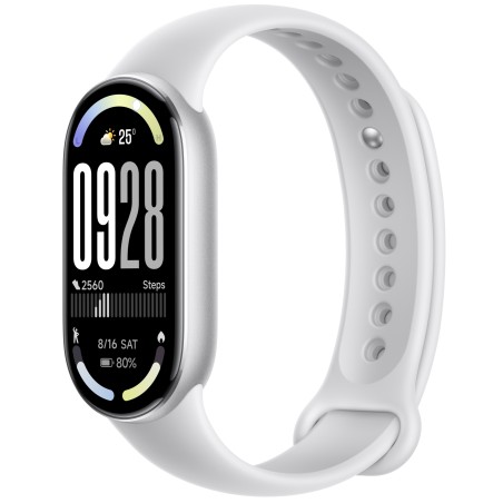 Outlet Smartband XIAOMI SMART BAND 10 AMOLED 1.72" Bateria 21 dni Srebrny