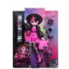 MATTEL LALKA MONSTER HIGH DRACULAURA HRABIA NIETOPERZ ZWIERZĄTKO AKCESORIA