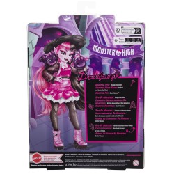 MATTEL LALKA MONSTER HIGH DRACULAURA HRABIA NIETOPERZ ZWIERZĄTKO AKCESORIA