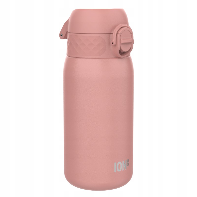 Outlet ION8 Butelka na Wodę dla Dzieci ze Stali 400 ml Lekka różowa