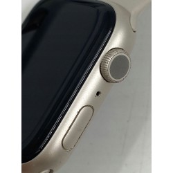 Smartwatch Apple Watch series 7 GPS 45mm koperta aluminiowa Starlight OPIS