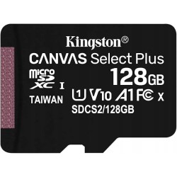 Karta Kingston Canvas Select Plus microSD Card SDCS2/128GB SP Class 10 OPIS