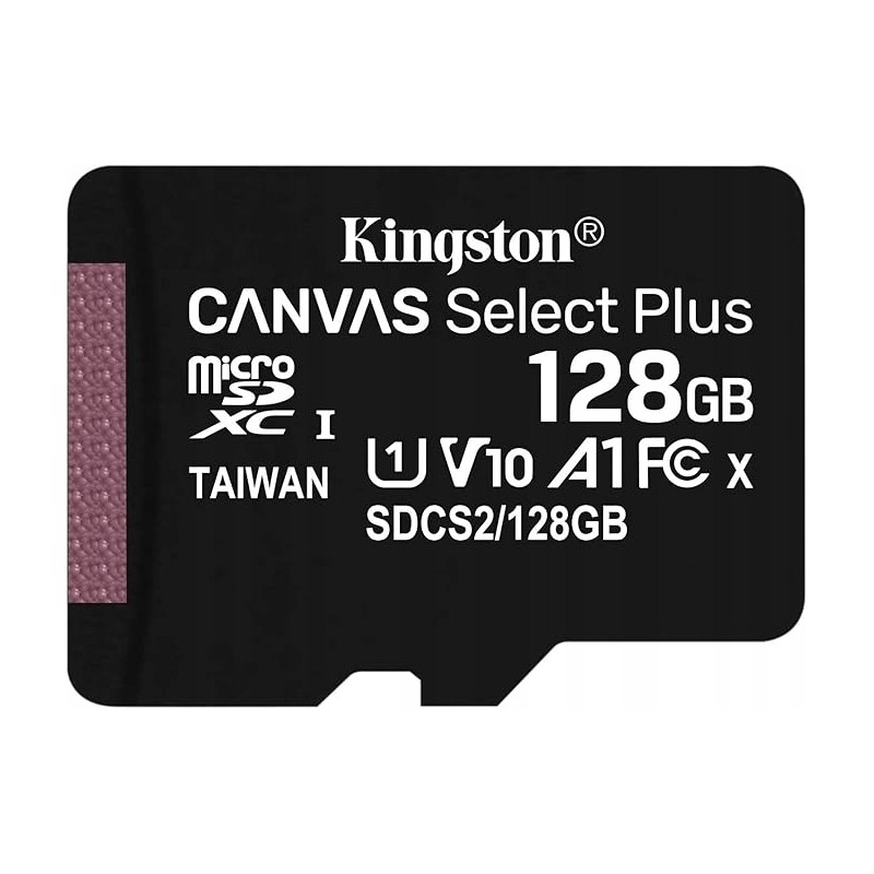 Karta Kingston Canvas Select Plus microSD Card SDCS2/128GB SP Class 10 OPIS
