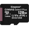 Karta Kingston Canvas Select Plus microSD Card SDCS2/128GB SP Class 10 OPIS